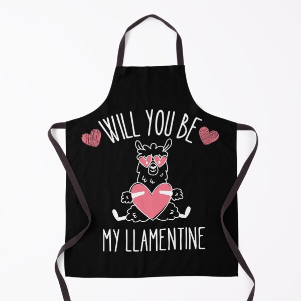 Item preview, Will you be my Llamentine designed and sold by Thetruemo.
