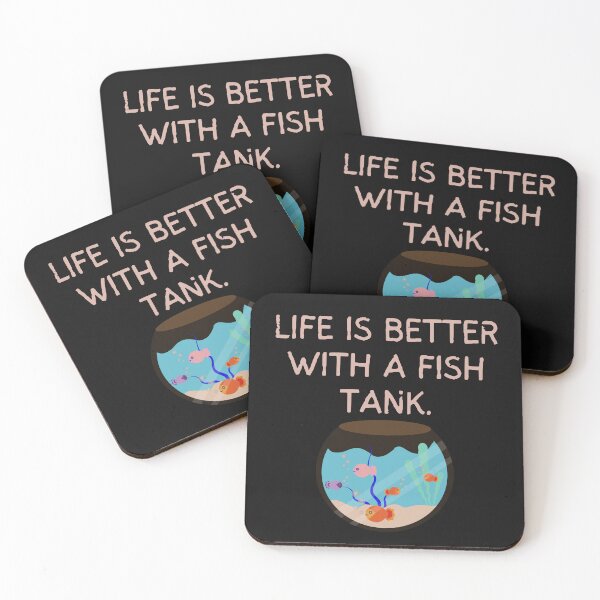 Item preview, Vintage Life is better with a fish tank Typography and illustration  designed and sold by garniturex.