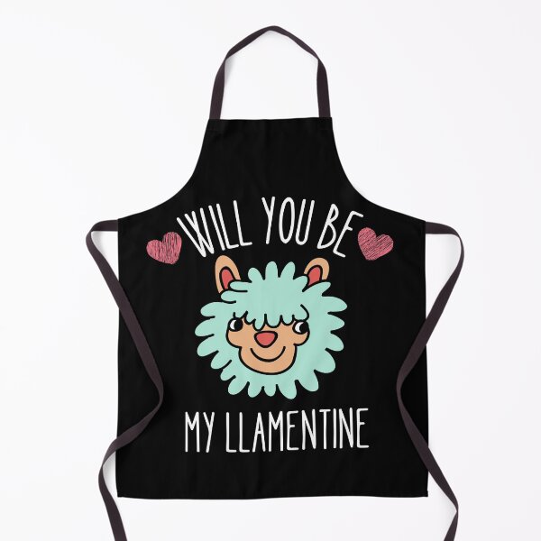 Item preview, Will you be my Llamentine designed and sold by Thetruemo.