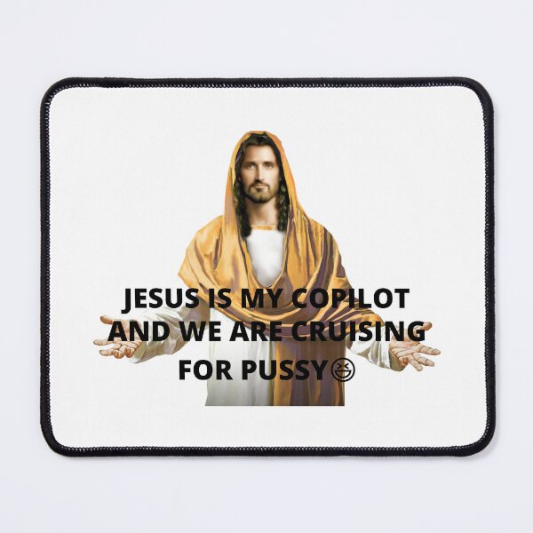 Item preview, JESUS IS MY COPILOT designed and sold by madraso.