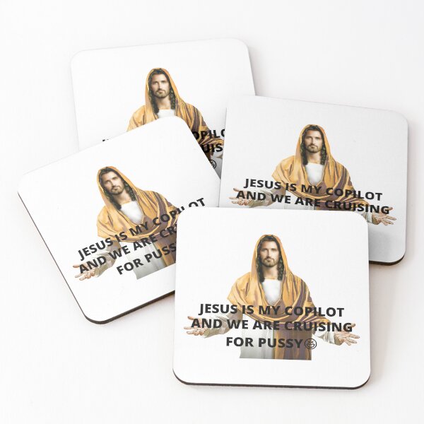 Item preview, JESUS IS MY COPILOT designed and sold by madraso.