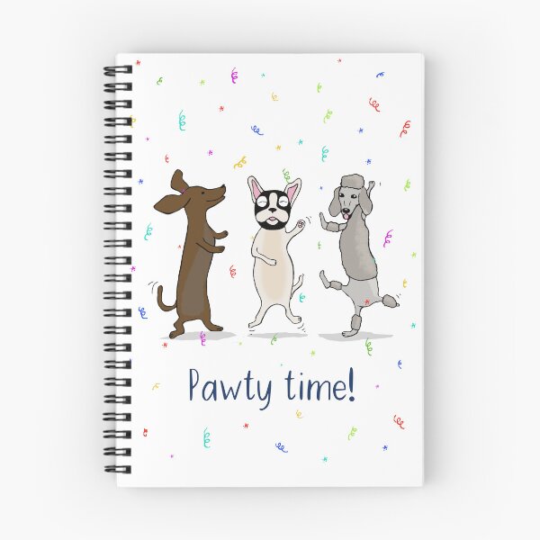 Item preview, Dancing Dogs Print - Pawty Time! designed and sold by Maddy Bennett.