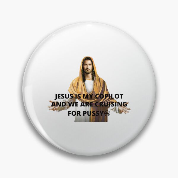 Item preview, JESUS IS MY COPILOT designed and sold by madraso.