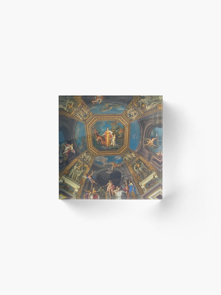 Alternate view of The Vatican-Ceiling Mural Acrylic Block