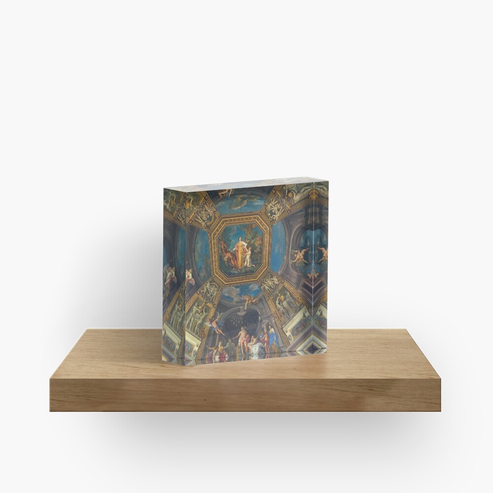 The Vatican-Ceiling Mural Acrylic Block