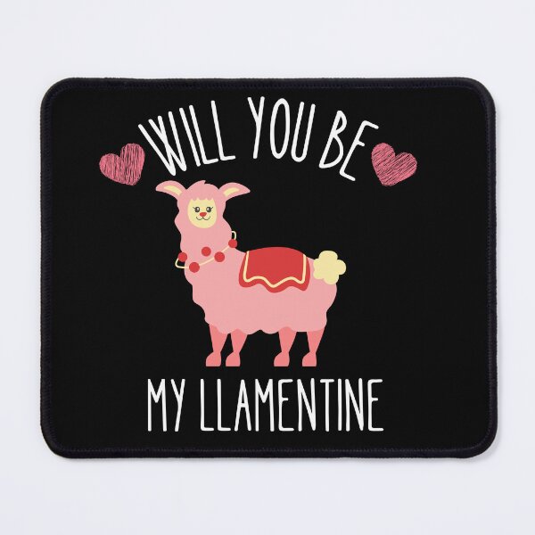 Item preview, Will you be my Llamentine designed and sold by Thetruemo.