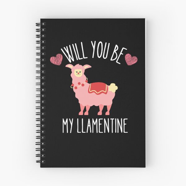 Item preview, Will you be my Llamentine designed and sold by Thetruemo.