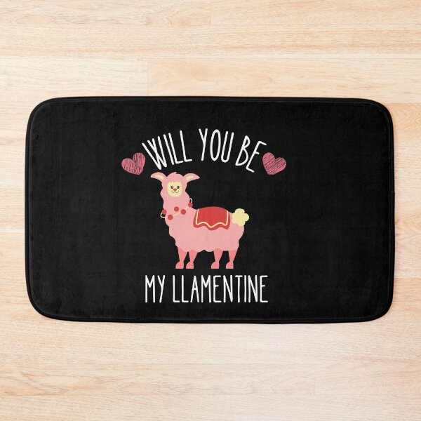 Item preview, Will you be my Llamentine designed and sold by Thetruemo.
