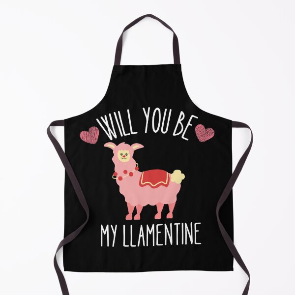 Item preview, Will you be my Llamentine designed and sold by Thetruemo.