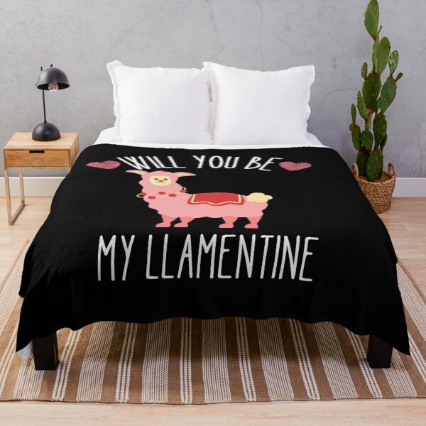 Item preview, Will you be my Llamentine designed and sold by Thetruemo.
