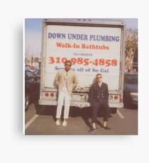 Donald Glover and Dave Franco Canvas Print