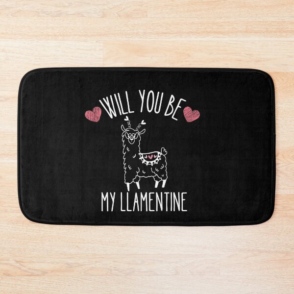 Item preview, Will you be my Llamentine designed and sold by Thetruemo.