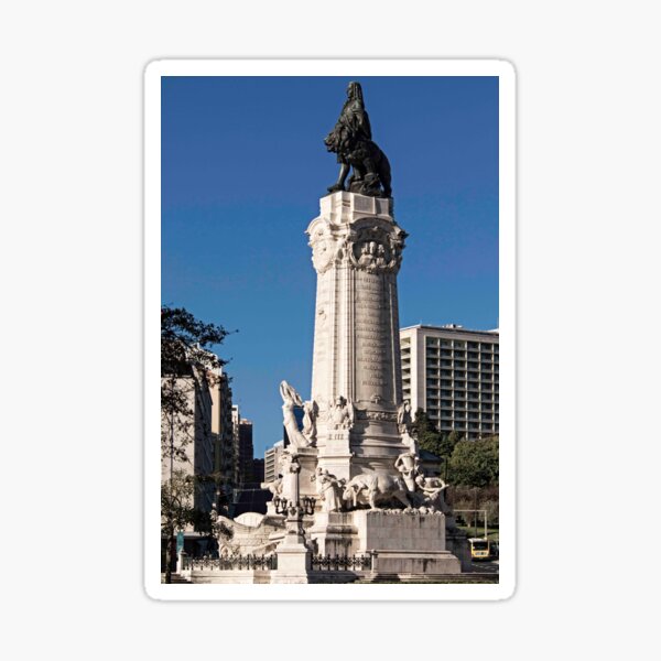 Item preview, Statue of Marques de Pombal - 1 ©  designed and sold by © Hany G. Jadaa © Prince John Photography.
