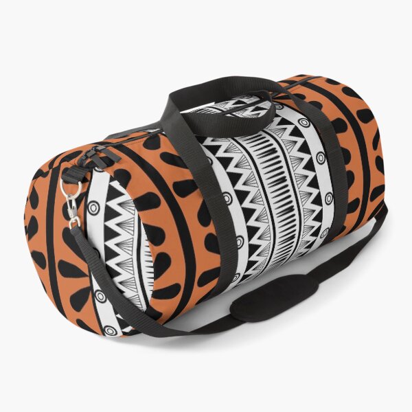 Item preview, Tribal Ethnic Pattern - pattern in orange and black designed and sold by velisani.