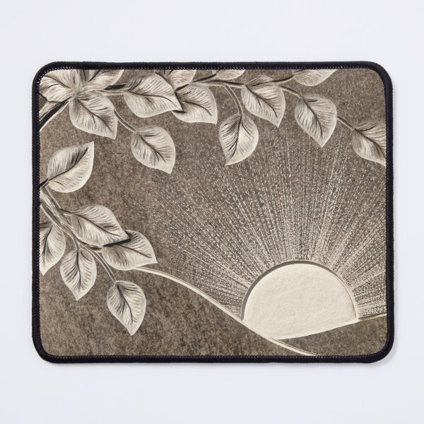 Item preview, Sun and Tree Carved Stone designed and sold by livianasgifts.