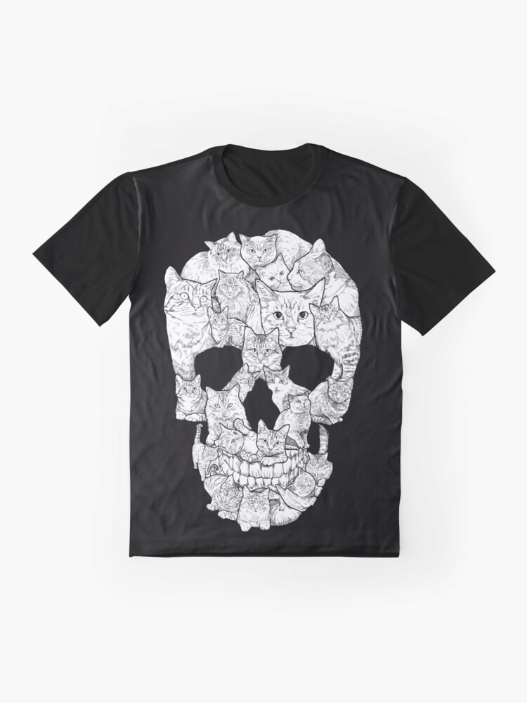 cats skull shirt