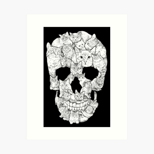 Vista previa del artículo con la obra « dándole esa sensación arenosa para todos los amantes de los gatos rudos pero sensibles.», diseñado y vendido por designbydinny.