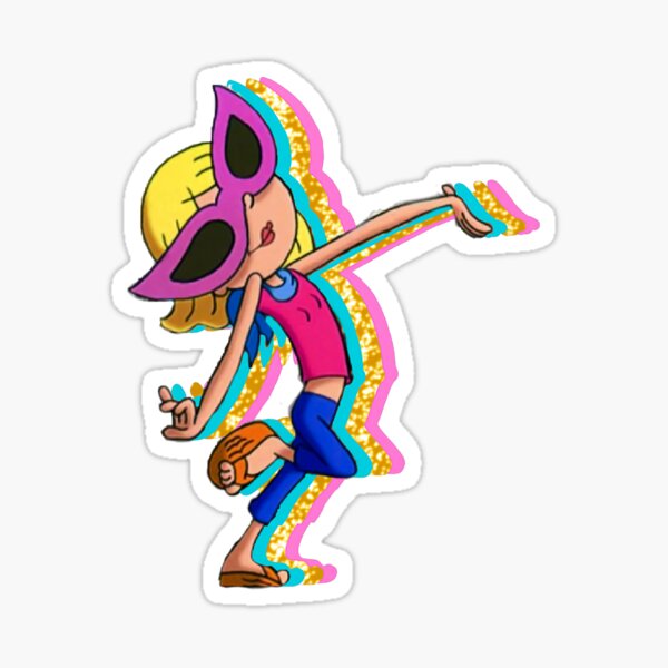 "Lizzie McGuire Cartoon" Sticker for Sale by Daphnejeda | Redbubble
