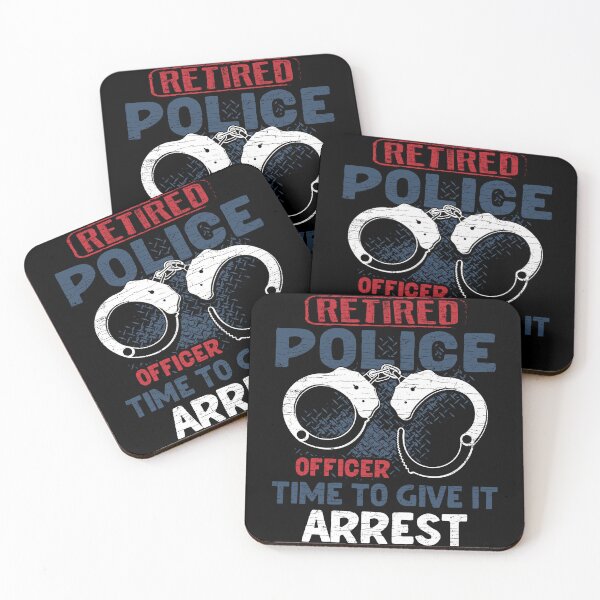 Item preview, Retired Police Officer Law Enforcement designed and sold by Shirtcaesar.