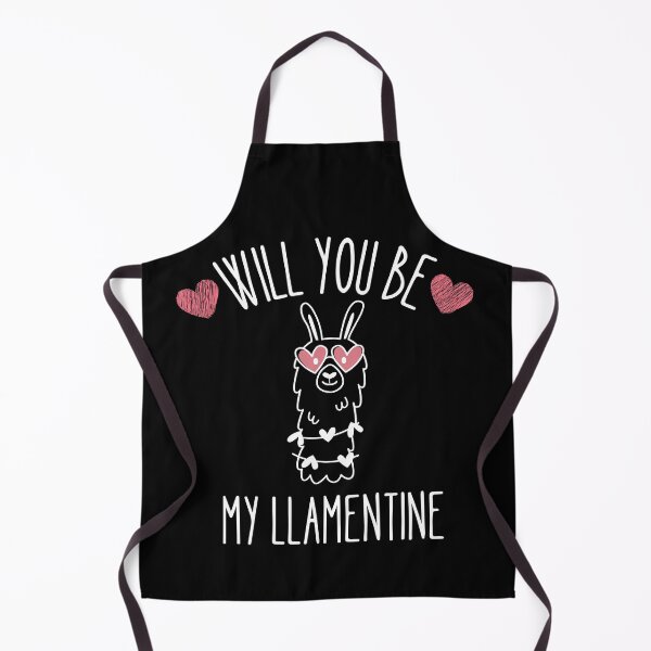 Item preview, Will you be my Llamentine designed and sold by Thetruemo.