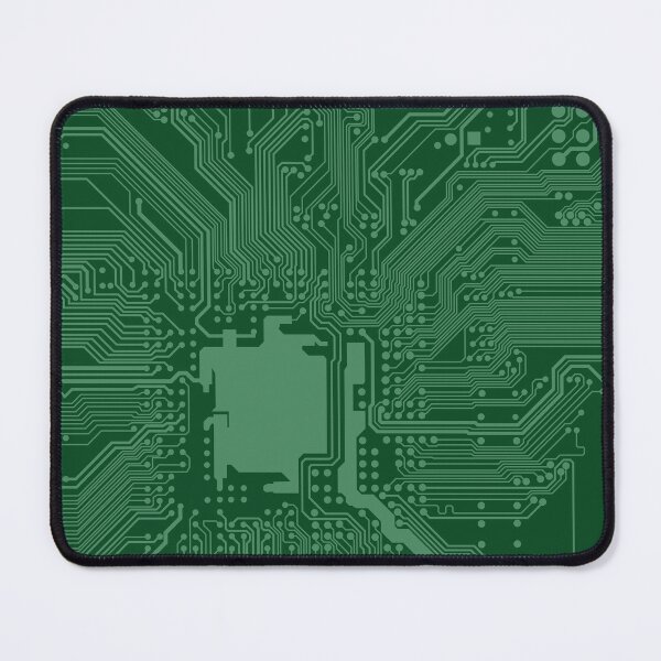 Item preview, Green Geek Motherboard Circuit Pattern designed and sold by livianasgifts.