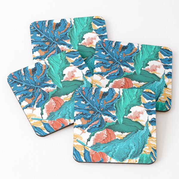Item preview, Liquefied Colorful leaves - Leaves Pattern designed and sold by SheetalMourya.