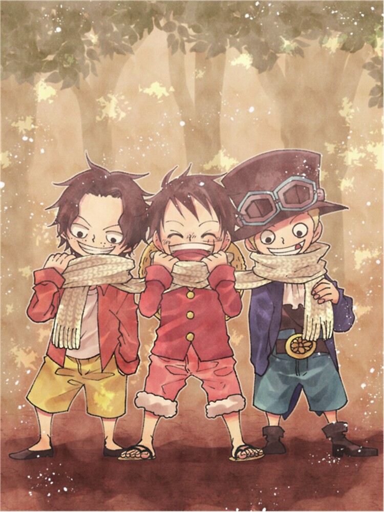 Sticker avec l'œuvre « Chapeau de paille (Luffy - One Piece) » de