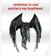 Mothman ist real und er ist mein Freund. Poster