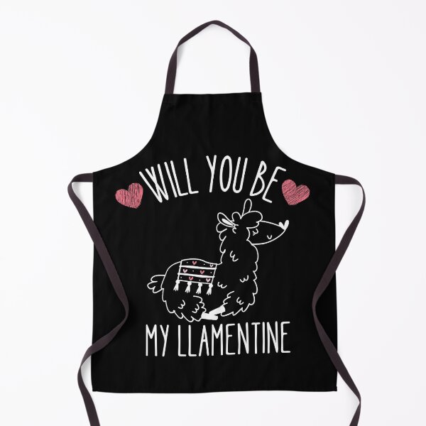 Item preview, Will you be my Llamentine designed and sold by Thetruemo.