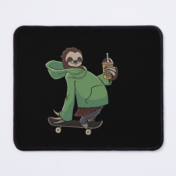Item preview, Sloth Skateboard Bubble Tea designed and sold by jonmlam.