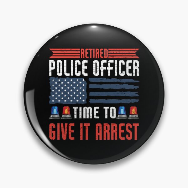 Item preview, Retired Police Officer Law Enforcement designed and sold by Shirtcaesar.