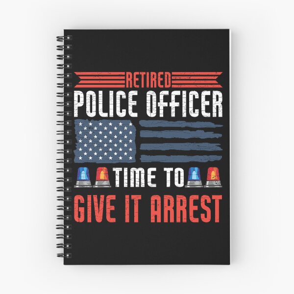 Item preview, Retired Police Officer Law Enforcement designed and sold by Shirtcaesar.