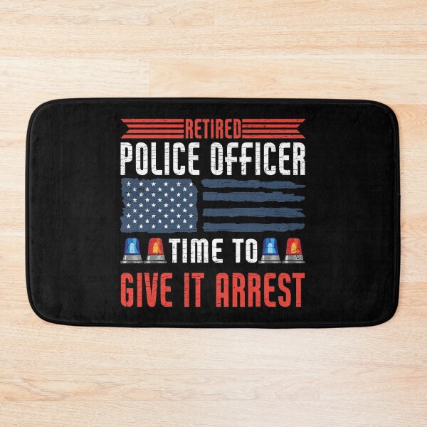 Item preview, Retired Police Officer Law Enforcement designed and sold by Shirtcaesar.