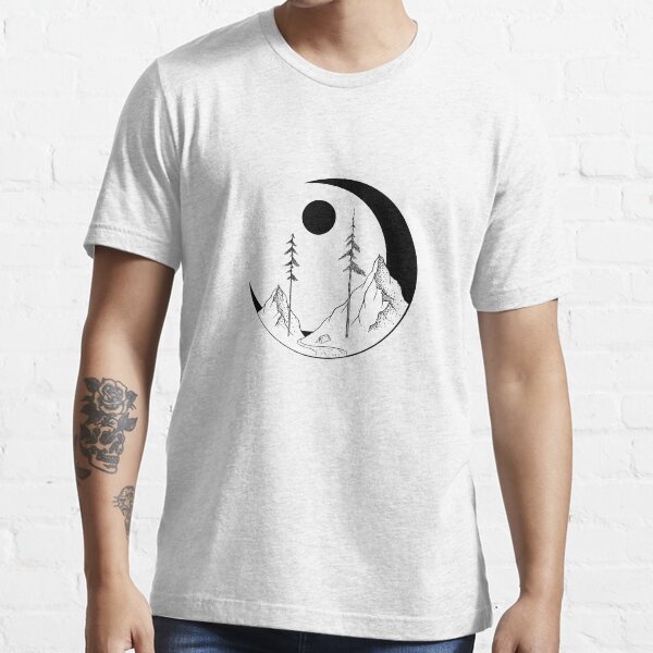 Moon Mountain Essential T-Shirt