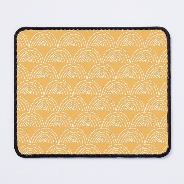 Item preview, Semicircles - Yellow & White designed and sold by Blue-Banana.
