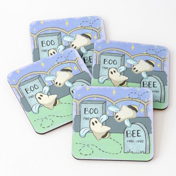 Item preview, Spooky Boo Bees  designed and sold by sunnydpanda.