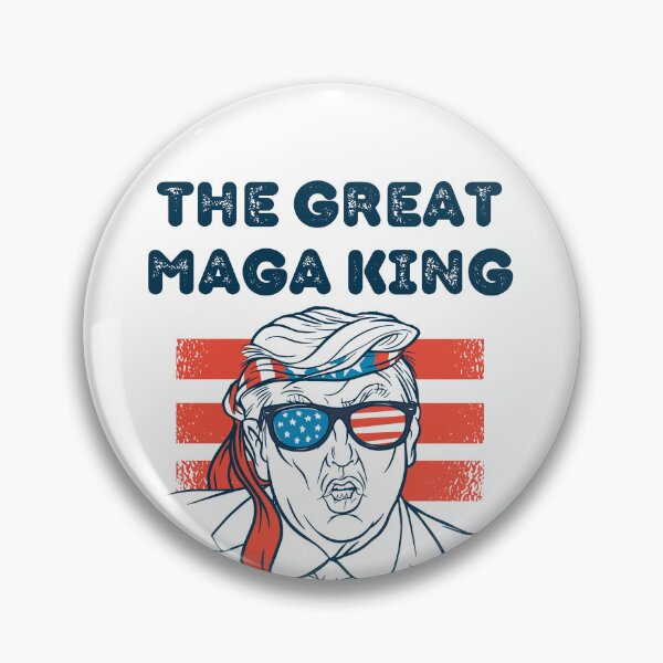 Item preview, The Great MAGA King ULTRA MAGA American Flag designed and sold by wrinkledhippie.