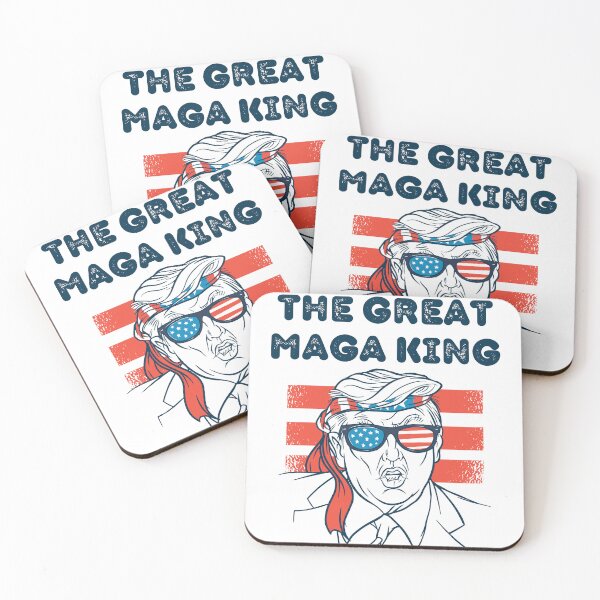 Item preview, The Great MAGA King ULTRA MAGA American Flag designed and sold by wrinkledhippie.
