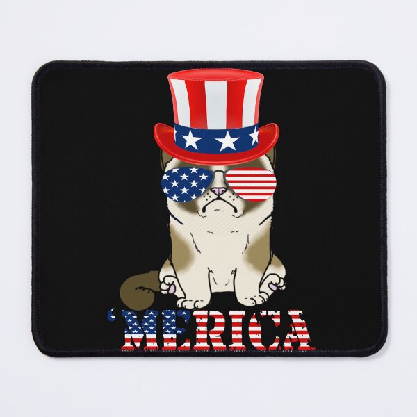 Item preview, 4th Of July Cat Kitten Sunglasses Merica American Independence Day designed and sold by ARTZ84.