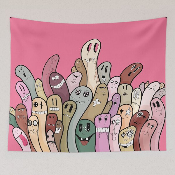 Item preview, Mooniez "3" - Streetart Characters - Crazy character design illustrations designed and sold by Boogosh.