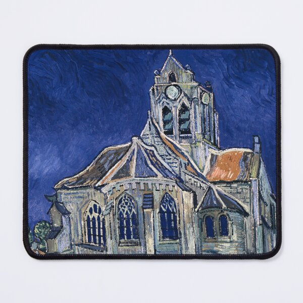 Item preview, Church At Auvers Sur Oise by Van Gogh  designed and sold by VintageArchive.