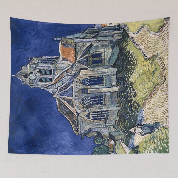 Item preview, Church At Auvers Sur Oise by Van Gogh  designed and sold by VintageArchive.