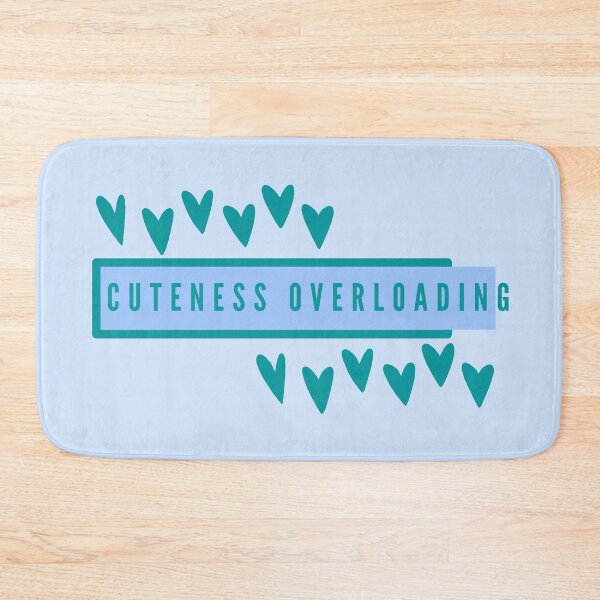 Item preview, Cuteness Overloading Blue and Teal designed and sold by humnoo.