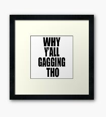 Gag Framed Print