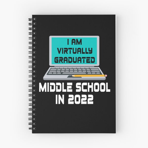 Item preview, I Virtually Graduated MIDDLE SCHOOL IN 2022 designed and sold by MagicBoutique.