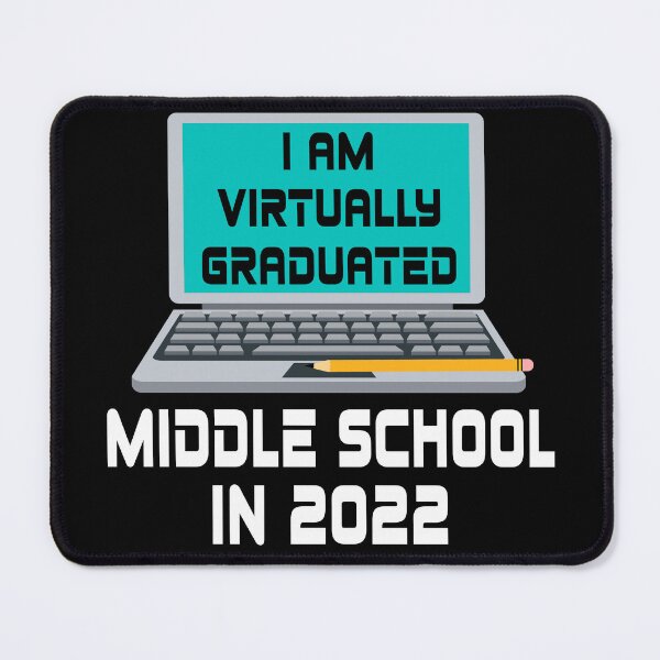 Item preview, I Virtually Graduated MIDDLE SCHOOL IN 2022 designed and sold by MagicBoutique.