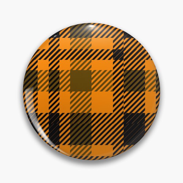 Item preview, Patrón de cuadros naranja y negro designed and sold by GoDesign1.