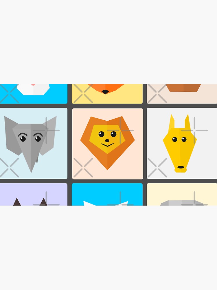 Thumbnail 6 of 6, Bucket Hat, Flat Cute Animals designed and sold by DigitalChickHub.
