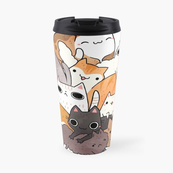pile-o-cat version 2.0 Travel Mug
