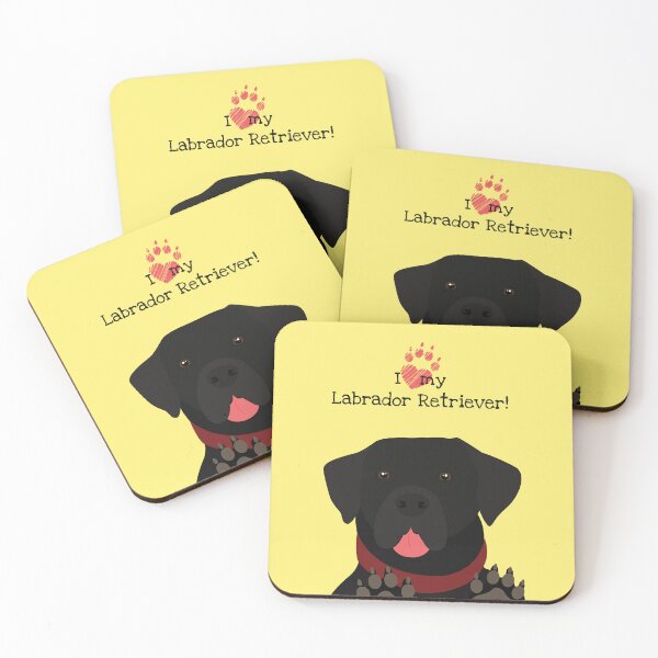 Item preview, I love my Labrador Retriever! designed and sold by CheekyChameleon.